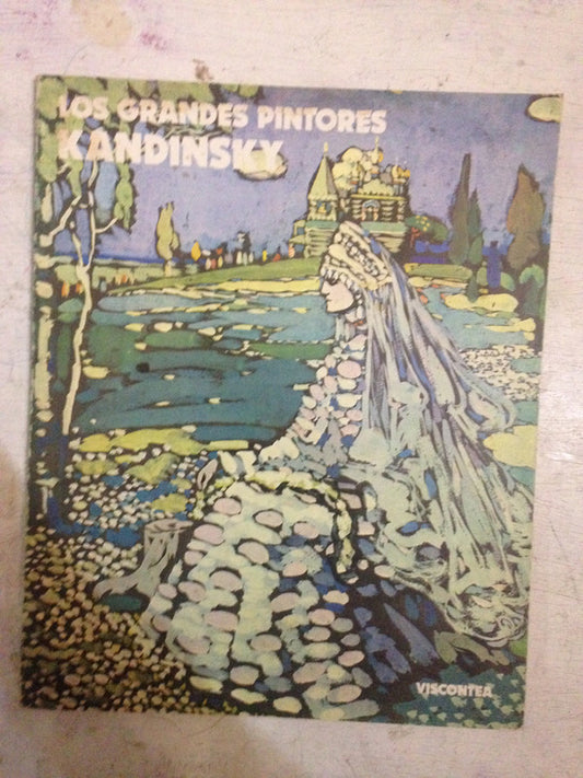 Libro usado en venta: Kandinsky - Los grandes pintores; editorial Viscontea impreso en 1978 realizamos envios a todo el mundo.1