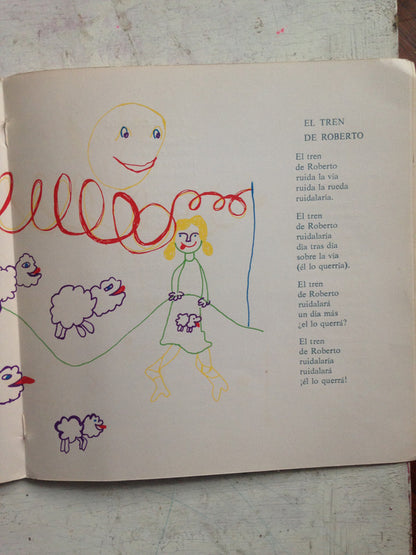 Libro usado en venta: Monoso - Aimejos - Amigles - Animales amigos y otras plantas de Anandi; editorial Auroville Press impreso en 1986.3