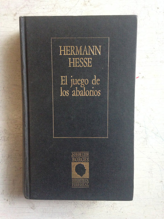 Libro usado en venta: El juego de los abalorios de Herman Hesse; editorial Hyspamerica impreso en 1985 realizamos envios a todo el mundo.1
