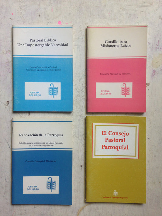 Libro usado en venta: Libros x 4 de Junta Catequistica Central; editorial Conferencia Episcopal Argentina impreso en 1994 envios a todo el mundo.1