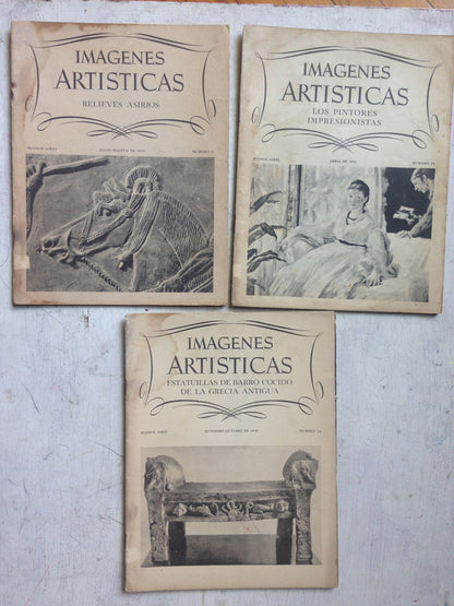 Libro usado en venta: Im?genes artisticas x 3 de Revista; realizamos envios a todo el mundo.1