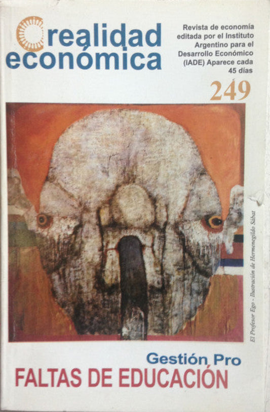 Libro usado en venta: Realidad Economica de Revista; editorial Instituto Argentino para el desarrollo economico impreso en 2010 envios a todo el mundo.1