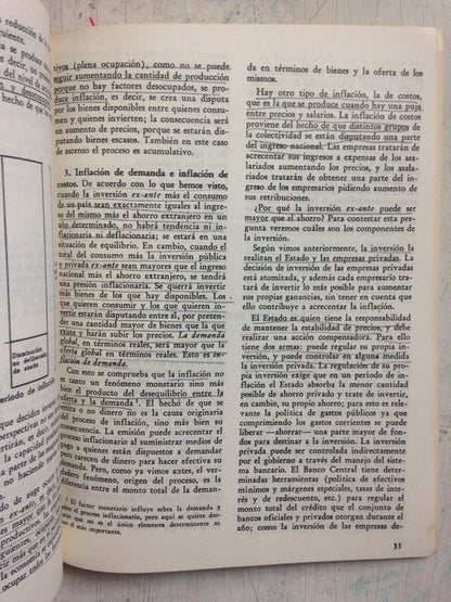 Libro usado en venta: Introduccion al estudio del Ingreso Nacional de N. Gonzalez - R. Tomasini; editorial Eudeba impreso en 1987.3