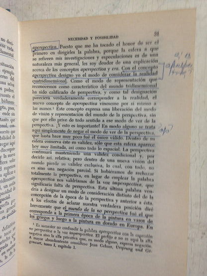 Libro usado en venta: La nueva vision del mundo de Jean Gebser - Ernst Naegeli - Arthur March; realizamos envios a todo el mundo.3