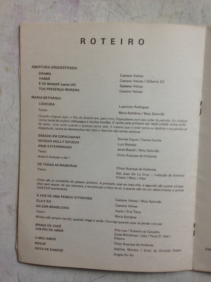 Libro usado en venta: Maria Bethania; realizamos envios a todo el mundo.3