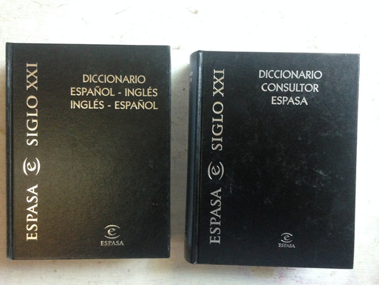 Libro usado en venta: Espasa Siglo XXI - Diccionario; editorial Espasa - Calpe impreso en 2000 realizamos envios a todo el mundo.1