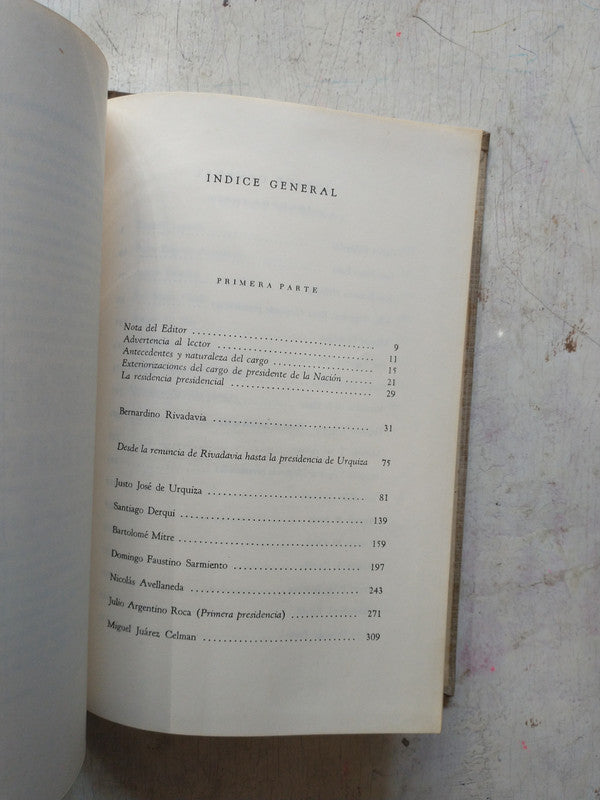 Libro usado en venta: Historia de los presidentes Argentinos (Segunda parte) de Gustavo G. Levene; Osvaldo Raul Sanchez Teruelo impreso en 19731.3