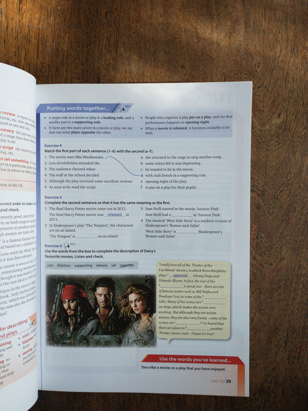 Libro usado en venta: Richmond Vocabulary Builder B2 (with answers) de E. Walter - K. Woodford; editorial Richmond impreso en 2013.2