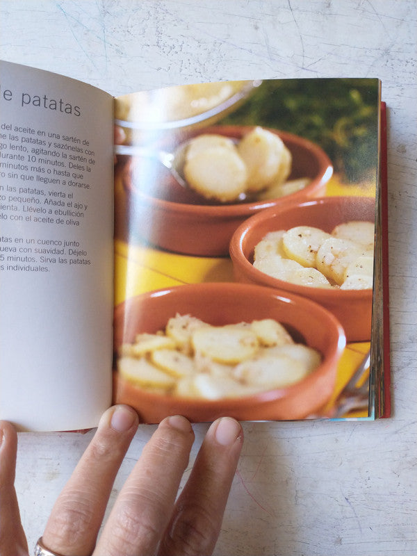 Libro usado en venta: Tapas - Las mas irresistibles recetas; editorial Parragon impreso en 2011 realizamos envios a todo el mundo.3