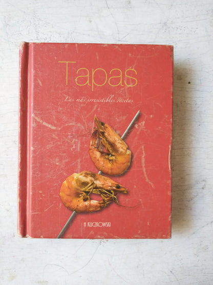 Libro usado en venta: Tapas - Las mas irresistibles recetas; editorial Parragon impreso en 2011 realizamos envios a todo el mundo.1
