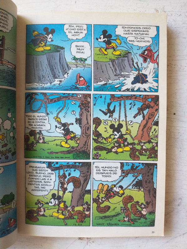 Libro usado en venta: Mickey & Donald - Historieta de Walt Disney; editorial AGEA impreso en 2007 realizamos envios a todo el mundo.2