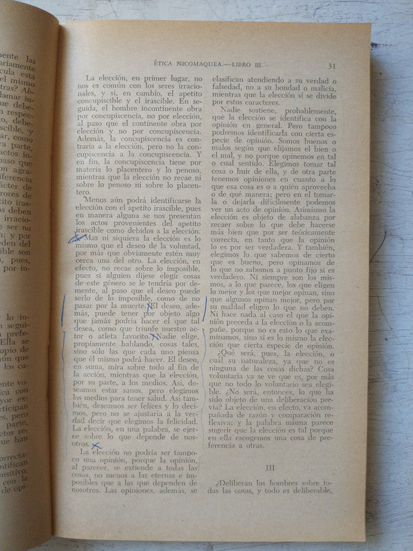 Libro usado en venta: Etica Nicomaquea - Politica de Aristoteles; editorial Porrua impreso en 1985 realizamos envios a todo el mundo.3