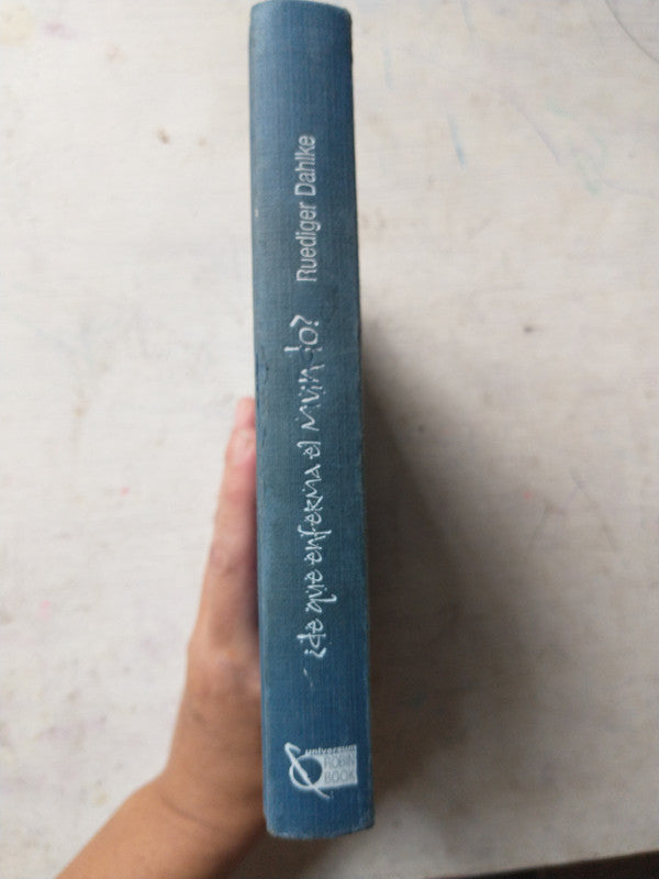 Libro usado en venta: ?De que enferma el mundo? de Ruediger Dahlke; editorial Robin Book impreso en 2002 realizamos envios a todo el mundo.2