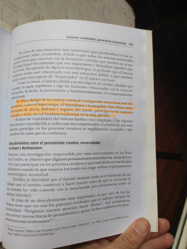 Libro usado en venta: Neurociencias para tu vida de Nestor Braidot; editorial Granica impreso en 2016 realizamos envios a todo el mundo.2