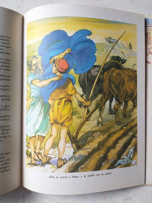 Libro usado en venta: Historias de la Biblia para los ni?os; editorial Fher impreso en 1982 realizamos envios a todo el mundo.3