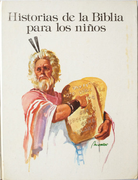 Libro usado en venta: Historias de la Biblia para los ni?os; editorial Fher impreso en 1982 realizamos envios a todo el mundo.1