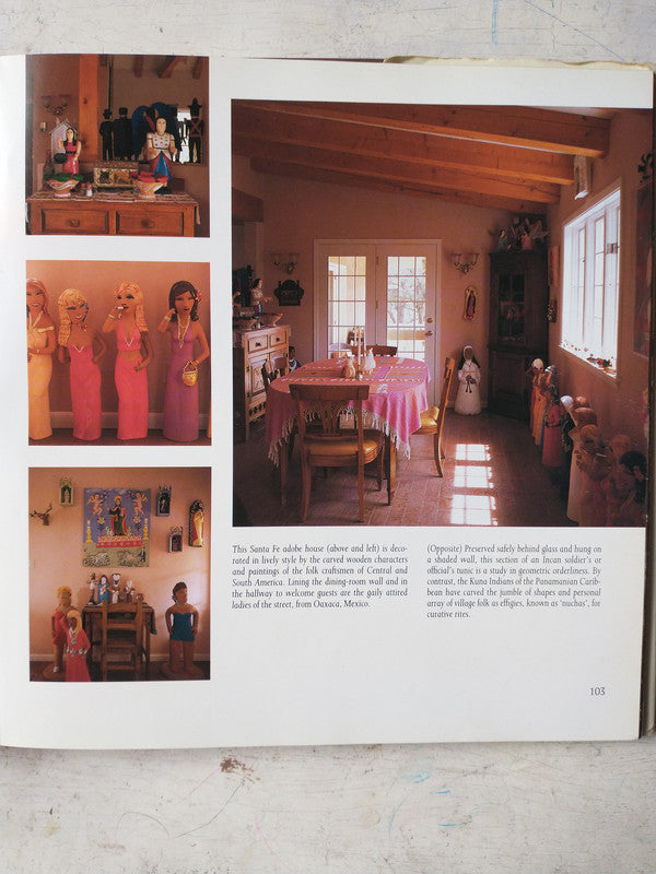 Libro usado en venta: Living with Folk Art de Nicholas Barnard; editorial Little, Brown and Company impreso en 1991 realizamos envios a todo el mundo.4