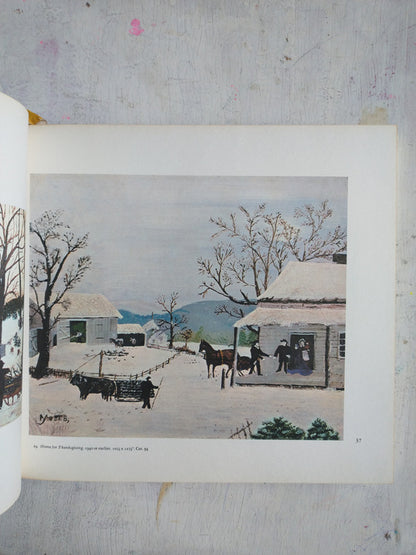 Libro usado en venta: Grandma Moses de Otto Lorenz; editorial Harry N. Abrams impreso en 1973 realizamos envios a todo el mundo.3