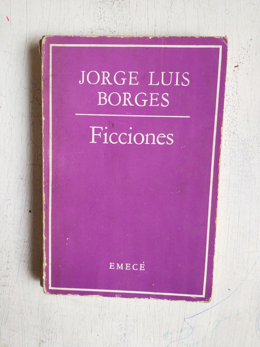 Libro usado en venta: Ficciones de Jorge Luis Borges; editorial Emece impreso en 1981 realizamos envios a todo el mundo.1