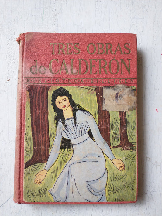 Libro usado en venta: Tres obras de Calderon; editorial Atlantida realizamos envios a todo el mundo.1