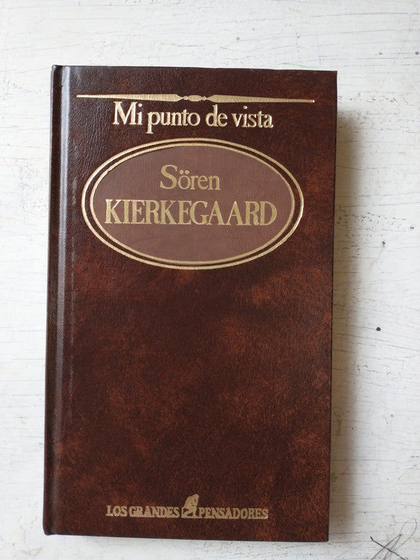 Libro usado en venta: Mi punto de vista de Soren Kierkegaard; editorial Sarpe impreso en 1985 realizamos envios a todo el mundo.1