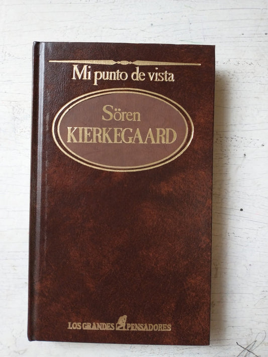 Libro usado en venta: Mi punto de vista de Soren Kierkegaard; editorial Sarpe impreso en 1985 realizamos envios a todo el mundo.1