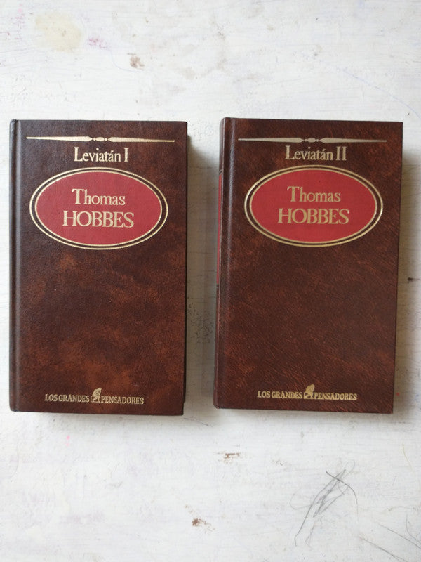 Libro usado en venta: Leviatan (2 Tomos) de Thomas Hobbes; editorial Sarpe impreso en 1983 realizamos envios a todo el mundo.1