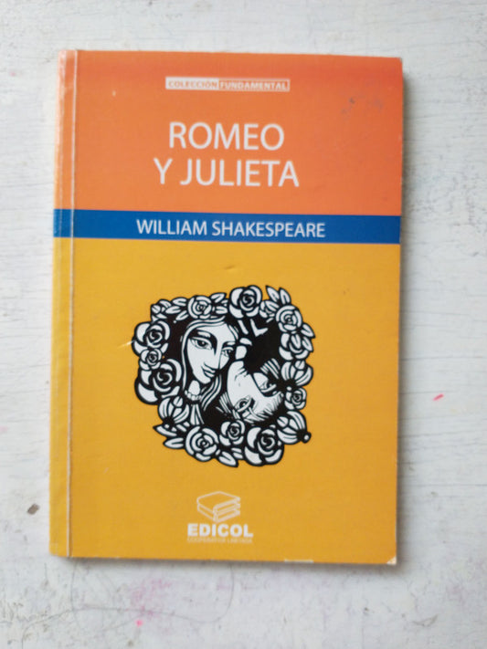 Libro usado en venta: Romeo y Julieta de William Shakespeare; editorial Edicol realizamos envios a todo el mundo.1