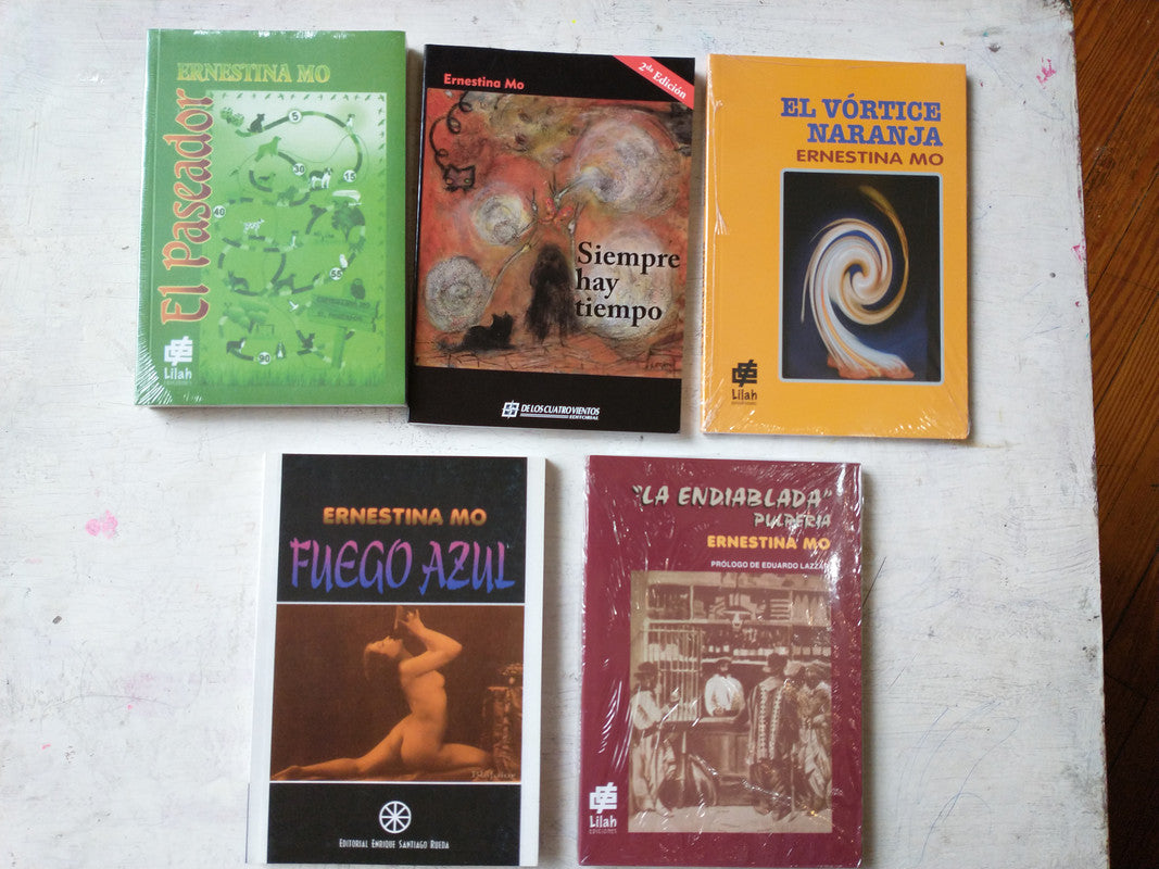 Libro usado en venta: 5 Libros de Ernestina Mo; impreso en 2010 realizamos envios a todo el mundo.1