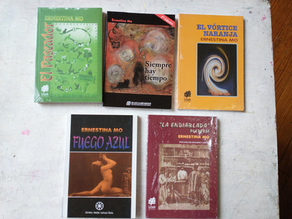 Libro usado en venta: 5 Libros de Ernestina Mo; impreso en 2010 realizamos envios a todo el mundo.1
