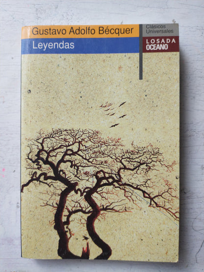 Libro usado en venta: Leyendas de Gustavo Adolfo Becquer; editorial Losada realizamos envios a todo el mundo.1