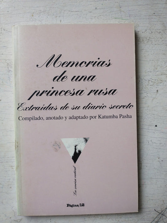 Libro usado en venta: Memorias de una Princesa Rusa; editorial Pagina 12 impreso en 2000 realizamos envios a todo el mundo.1