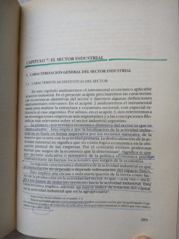 Libro usado en venta: Instrumental para el estudio de la economia argentina de Ricardo J. Ferruci; editorial Eudeba impreso en 1984.4