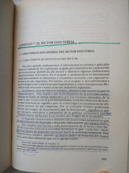 Libro usado en venta: Instrumental para el estudio de la economia argentina de Ricardo J. Ferruci; editorial Eudeba impreso en 1984.4