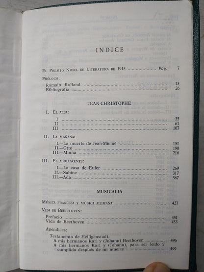 Libro usado en venta: Obras escogidas de Romain Rolland; editorial Aguilar impreso en 1968 realizamos envios a todo el mundo.3