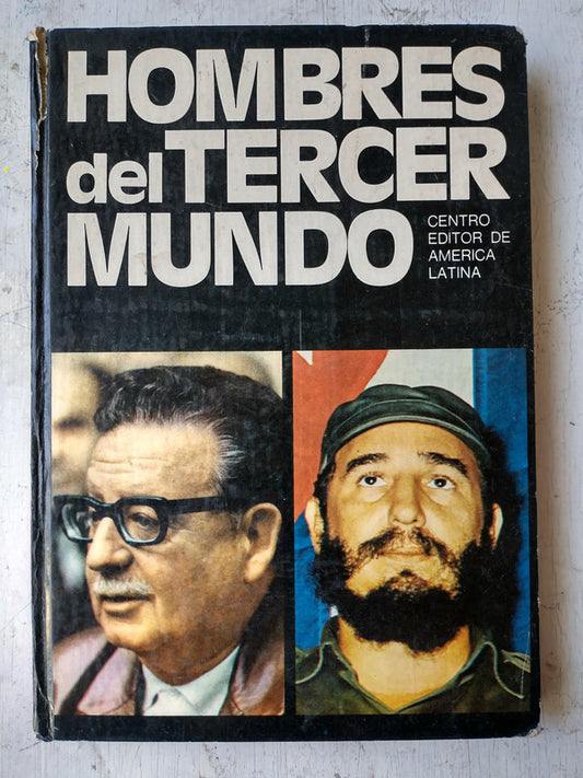 Libro usado en venta: Hombres del tercer mundo; editorial Centro Editor de America Latina impreso en 1973 realizamos envios a todo el mundo.1