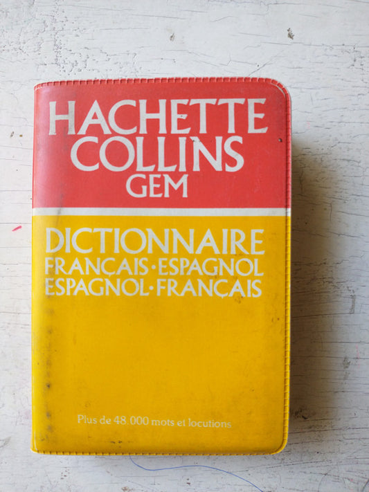 Libro usado en venta: Francais-Espa?ol / Espa?ol - Frances de Carlos Giordano - Saul Yurkievich; editorial Collins impreso en 1980.1