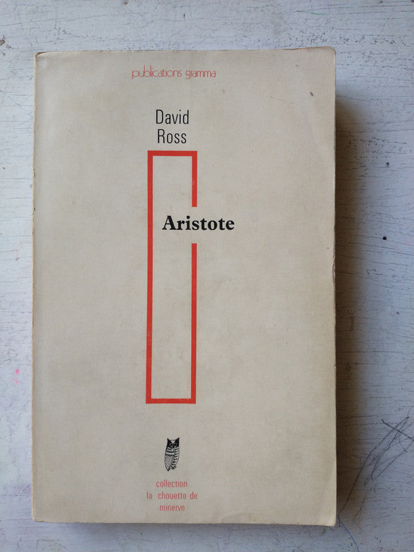 Libro usado en venta: Aristote de David Ross; editorial Gordon & Breach impreso en 1971 realizamos envios a todo el mundo.1