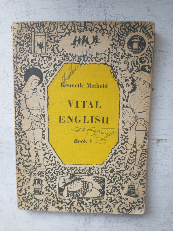 Libro usado en venta: Vital English (Book 1) de Kenneth Methold; editorial University of London impreso en 1963 realizamos envios a todo el mundo.1