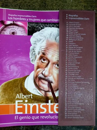 Libro usado en venta: Los hombres y mujeres que cambiaron al mundo (En carpeta contenedora) de Biografias imprescindibles Clarin; editorial AGEA 1.4