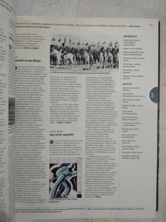 Libro usado en venta: Historia Visual de la Argentina (1 al 54); editorial AGEA realizamos envios a todo el mundo.2