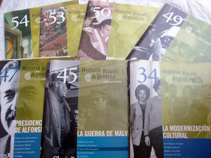 Libro usado en venta: Historia Visual de la Argentina (1 al 54); editorial AGEA realizamos envios a todo el mundo.3