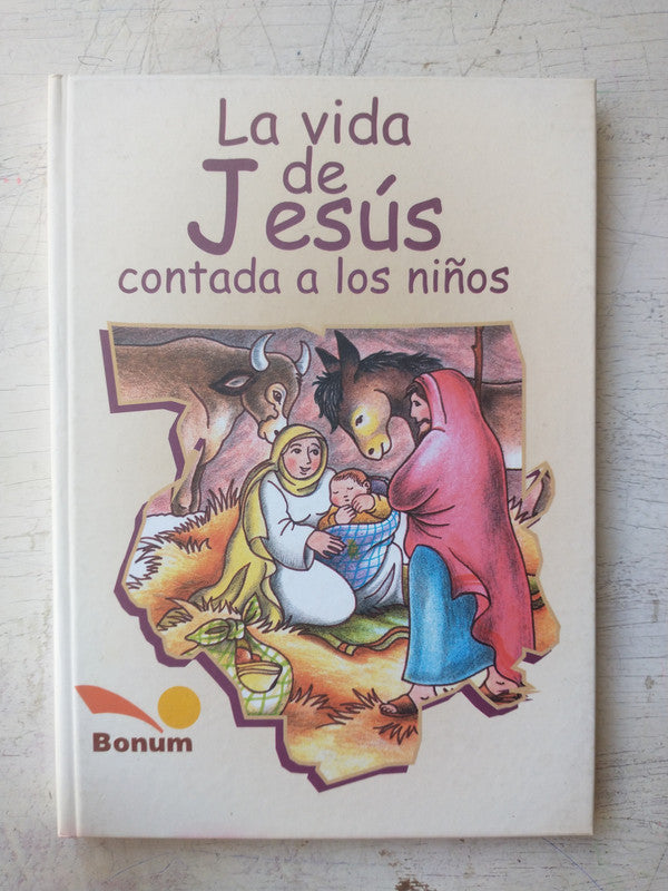 Libro usado en venta: La vida de Jesus; editorial Bonum impreso en 2004 realizamos envios a todo el mundo.1