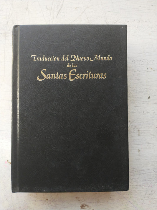 Libro usado en venta: Traduccion del Nuevo Mundo de las Santas Escrituras; editorial Watchtower Bible impreso en 1979 envios a todo el mundo.1