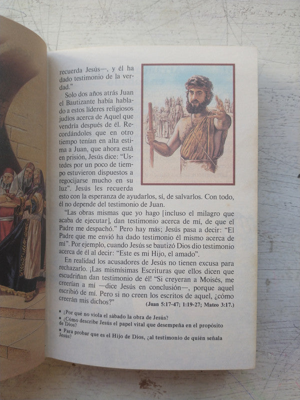 Libro usado en venta: El hombre mas grande de todos los tiempos; editorial Watchtower Bible impreso en 1991 realizamos envios a todo el mundo.3