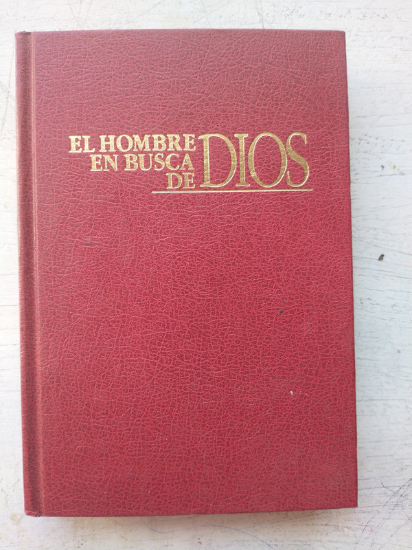 Libro usado en venta: El hombre en busca de Dios; editorial Watchtower Bible impreso en 1990 realizamos envios a todo el mundo.1