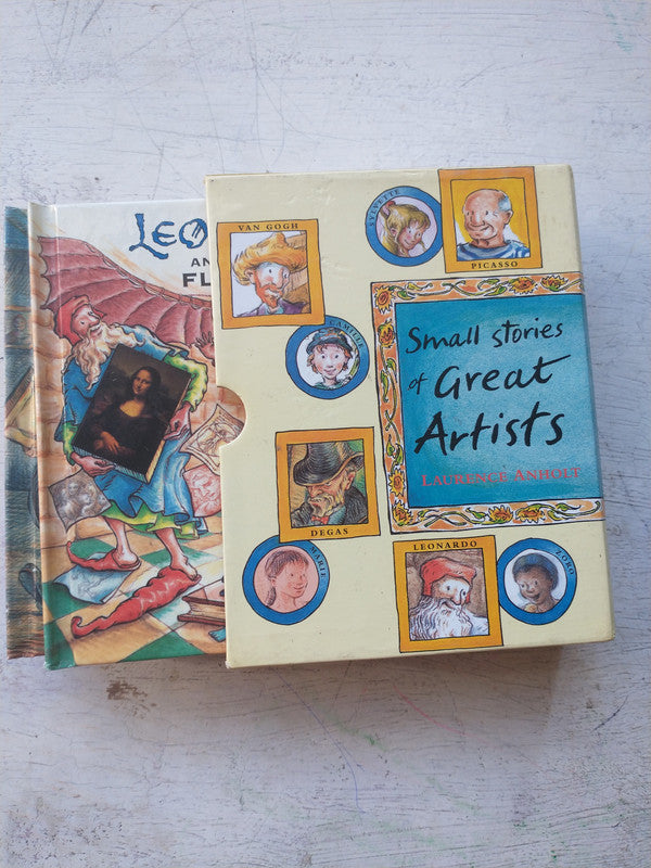 Libro usado en venta: Small stories of Great Artists de Laurence Anholt; editorial Laurence Anholt impreso en 2002 realizamos envios a todo el mundo.4
