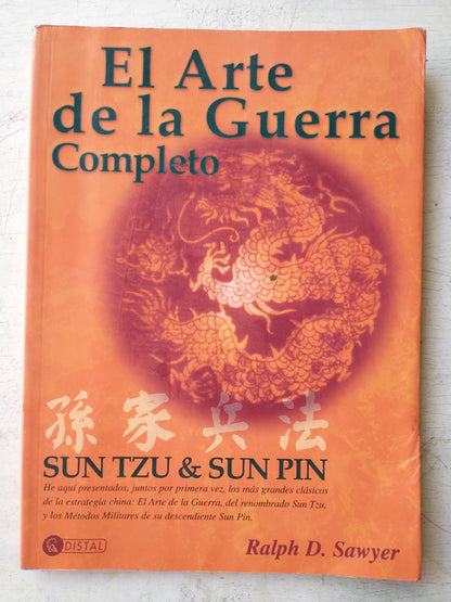 Libro usado en venta: El arte de la guerra completa - Sun Tzu & Sun Pin de Ralph D. Sawyer; editorial Distal impreso en 2003 envios a todo el mundo.1
