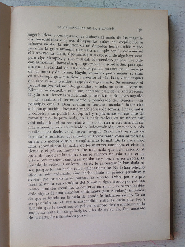 Libro usado en venta: El problema filosofico de Joaquin Iriarte; editorial Luis Miracle impreso en 1953 realizamos envios a todo el mundo.4