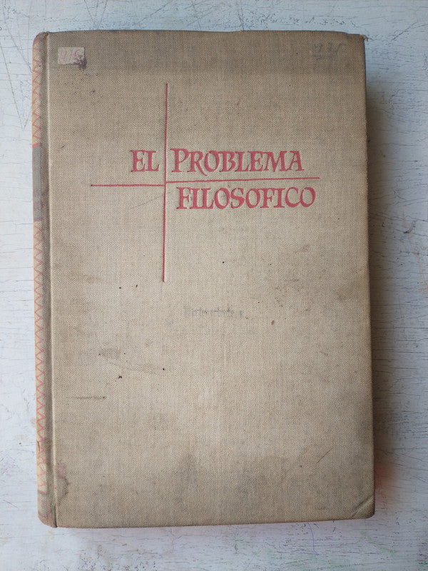 Libro usado en venta: El problema filosofico de Joaquin Iriarte; editorial Luis Miracle impreso en 1953 realizamos envios a todo el mundo.1